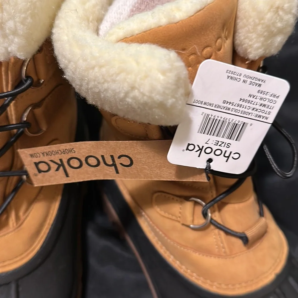 Chooka Snow Boots NIB Size 7‎